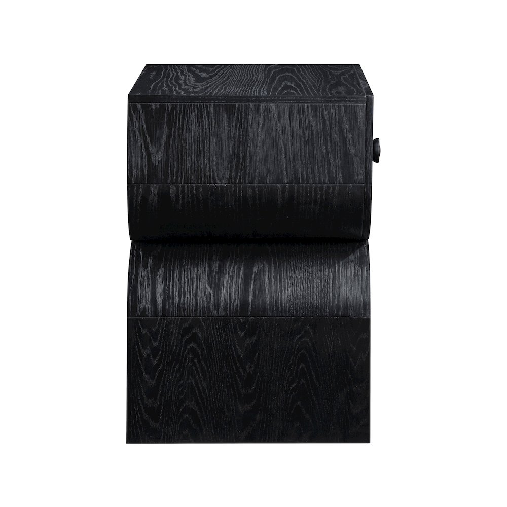 Jace Black Night Stand. Picture 3