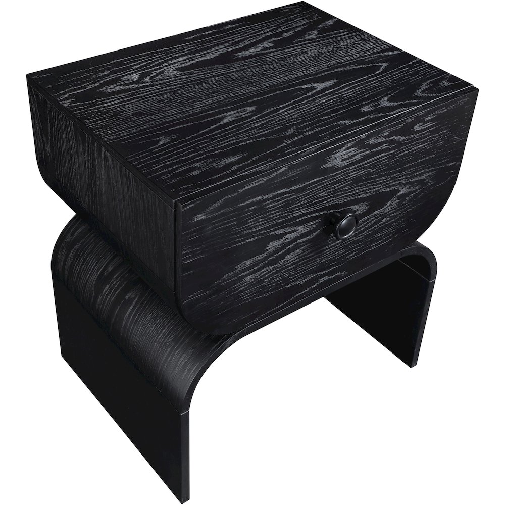Jace Black Night Stand. Picture 6
