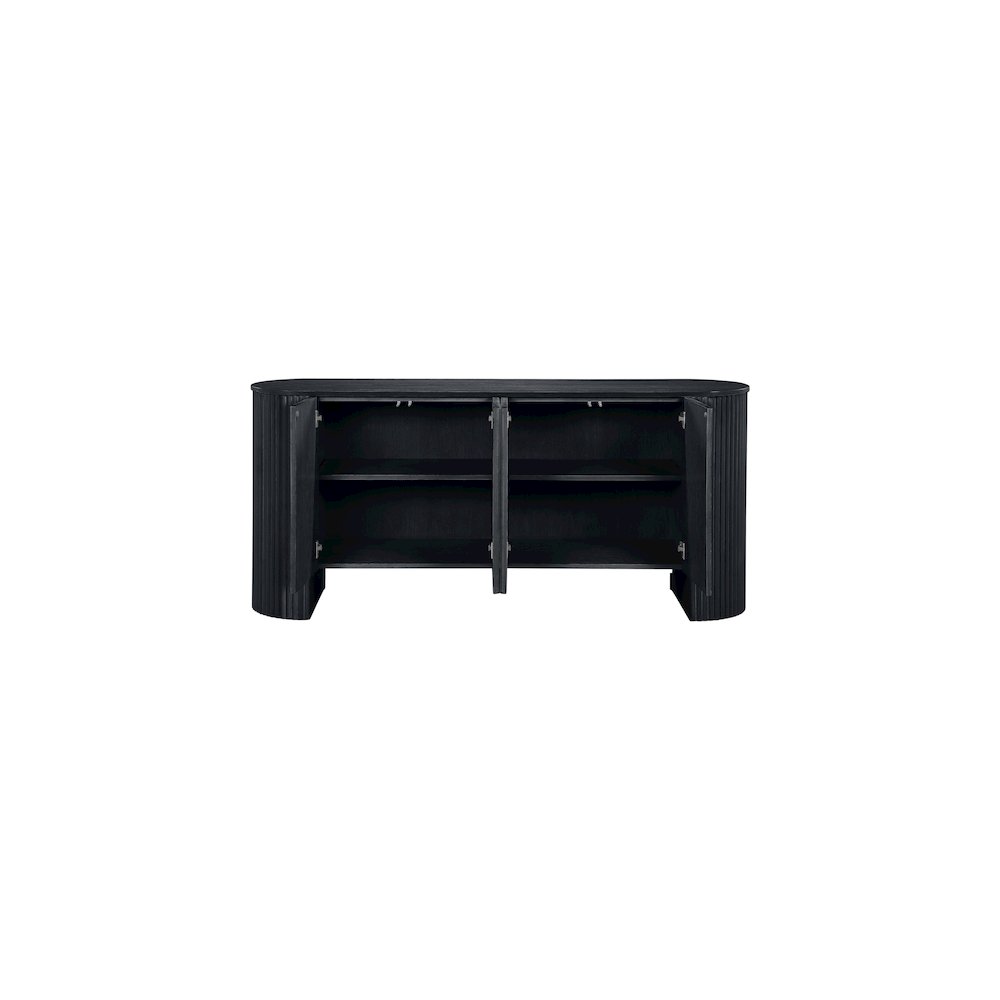 Belinda Black Sideboard/Buffet. Picture 2
