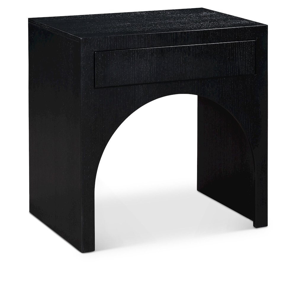 August Black Night Stand. Picture 1