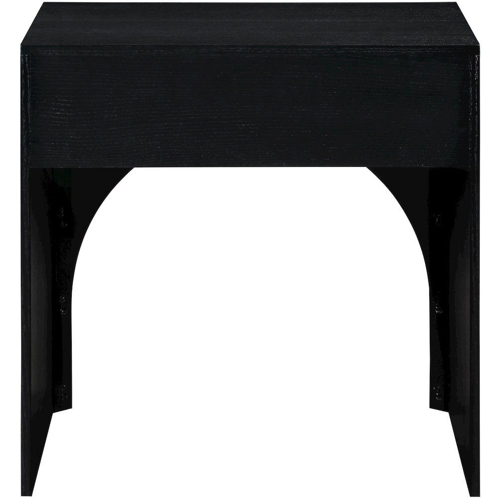 August Black Night Stand. Picture 5