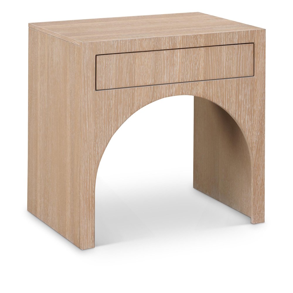 August Oak Night Stand. Picture 1