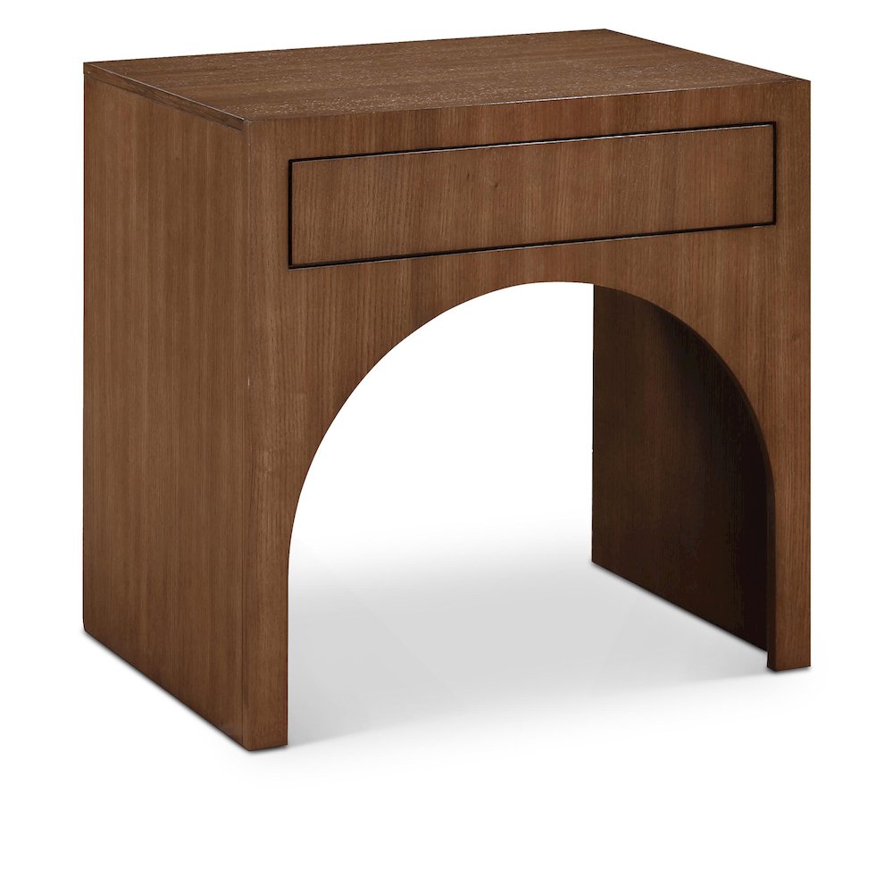 August Walnut Night Stand. Picture 1