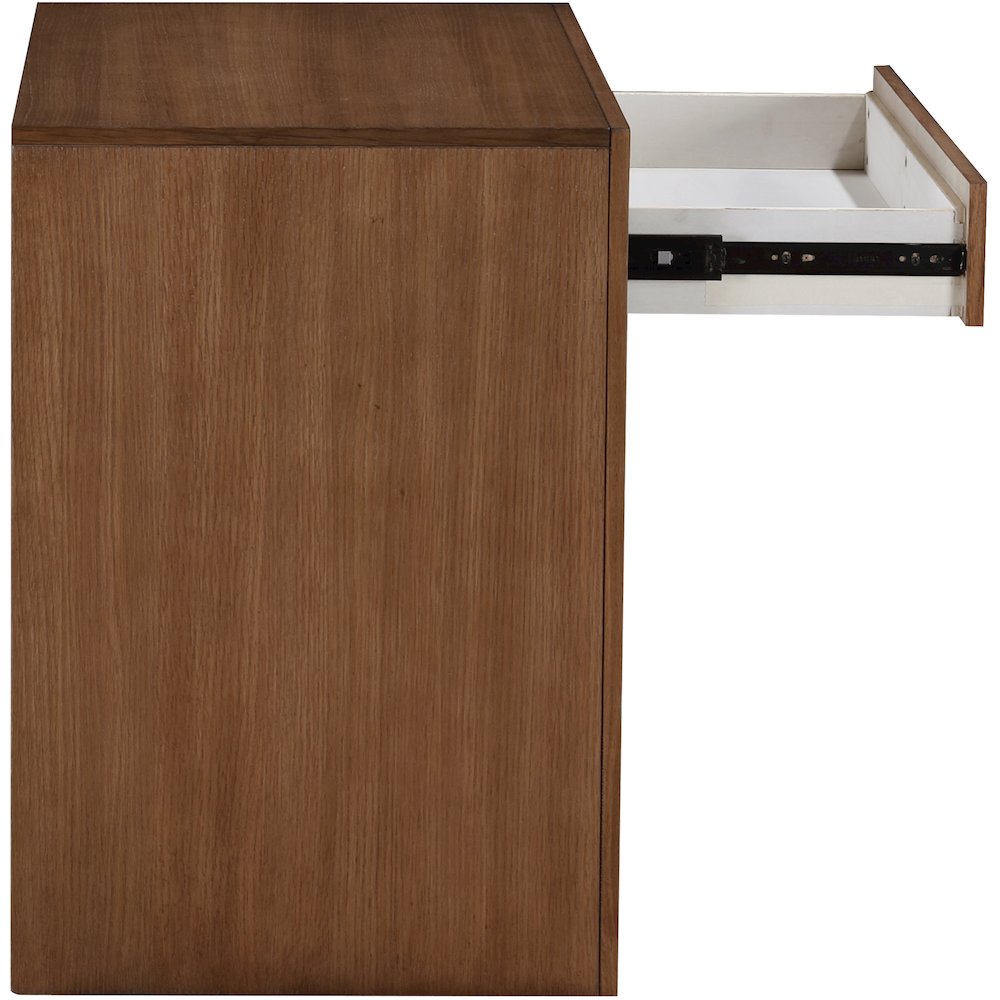 August Walnut Night Stand. Picture 4