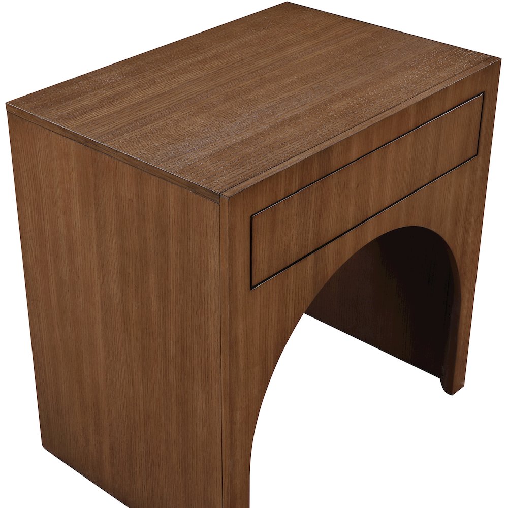 August Walnut Night Stand. Picture 6