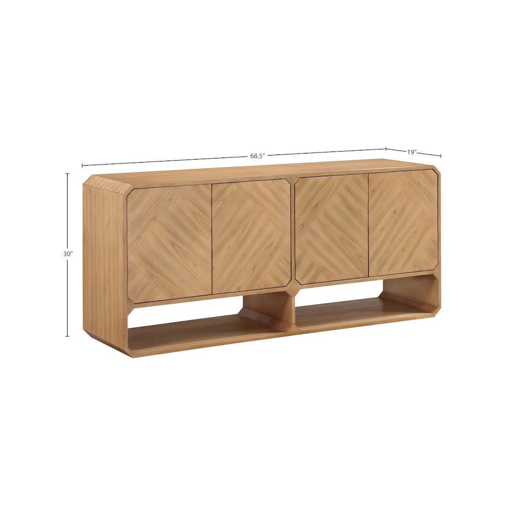 Parker Natural Sideboard/Buffet. Picture 10