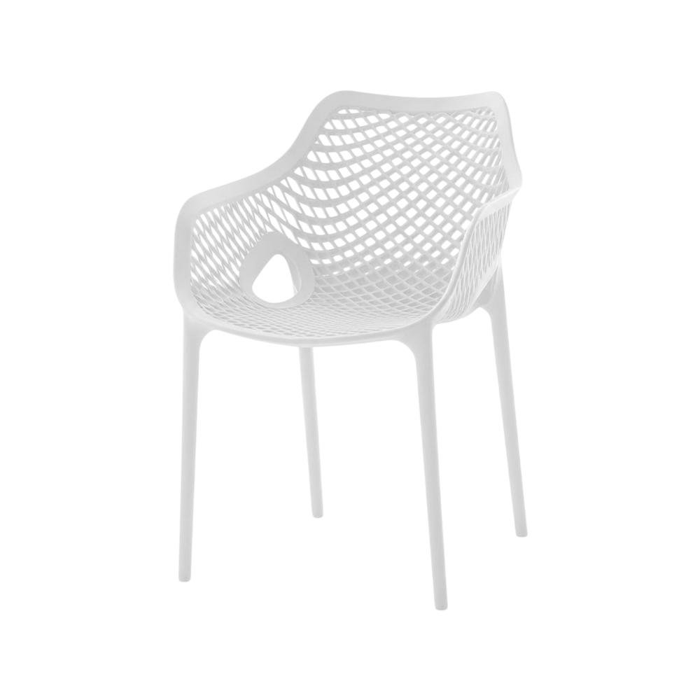 Outdoor Patio Dining Chairs Set Of 4, Protective Finish, Contemporary. Picture 1