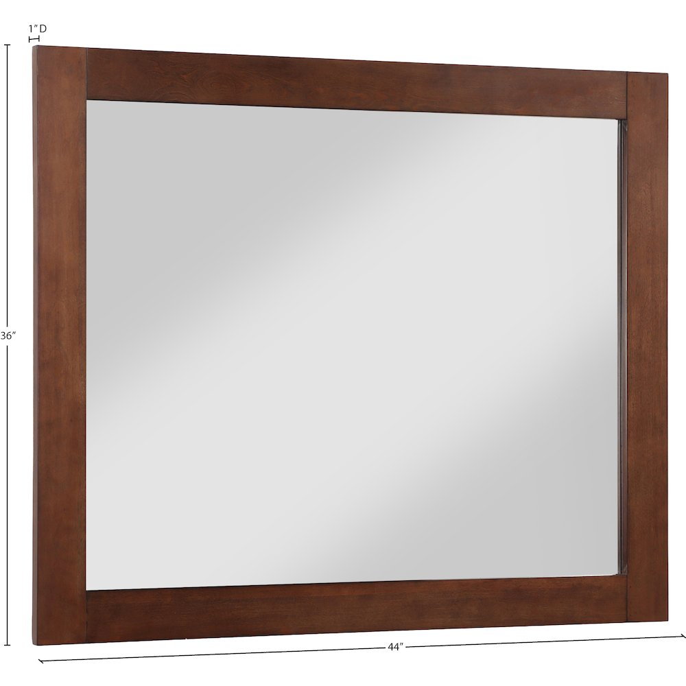 Monad Walnut Mirror. Picture 7