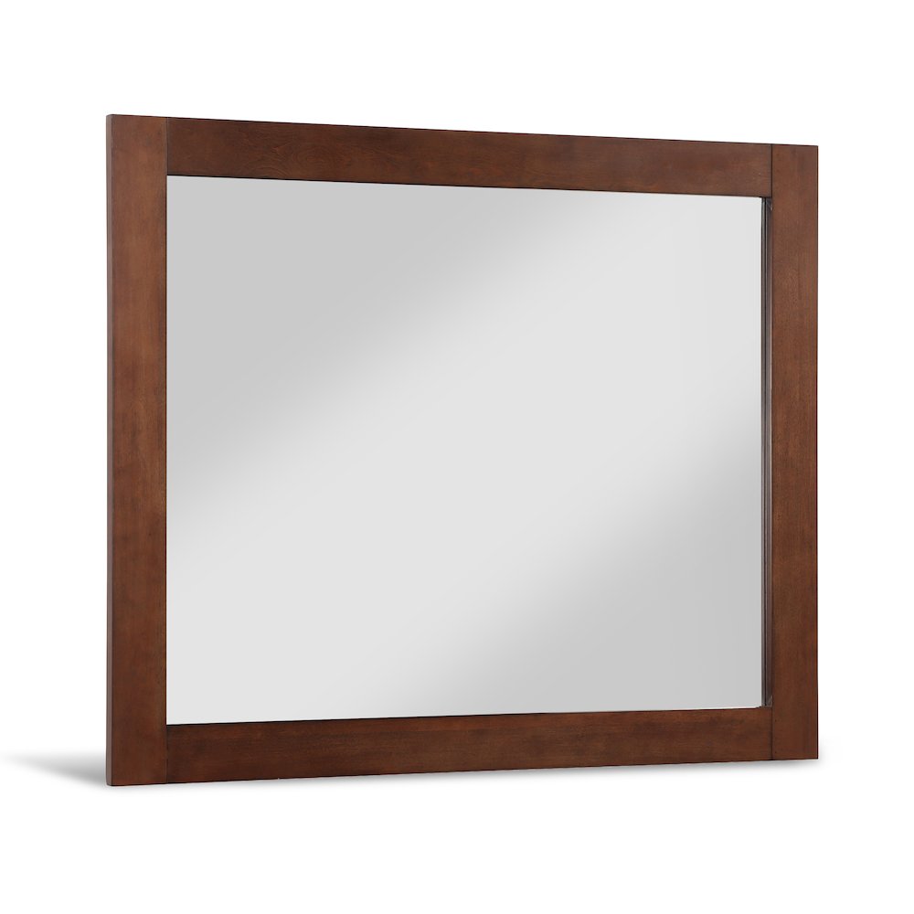Monad Walnut Mirror. Picture 1