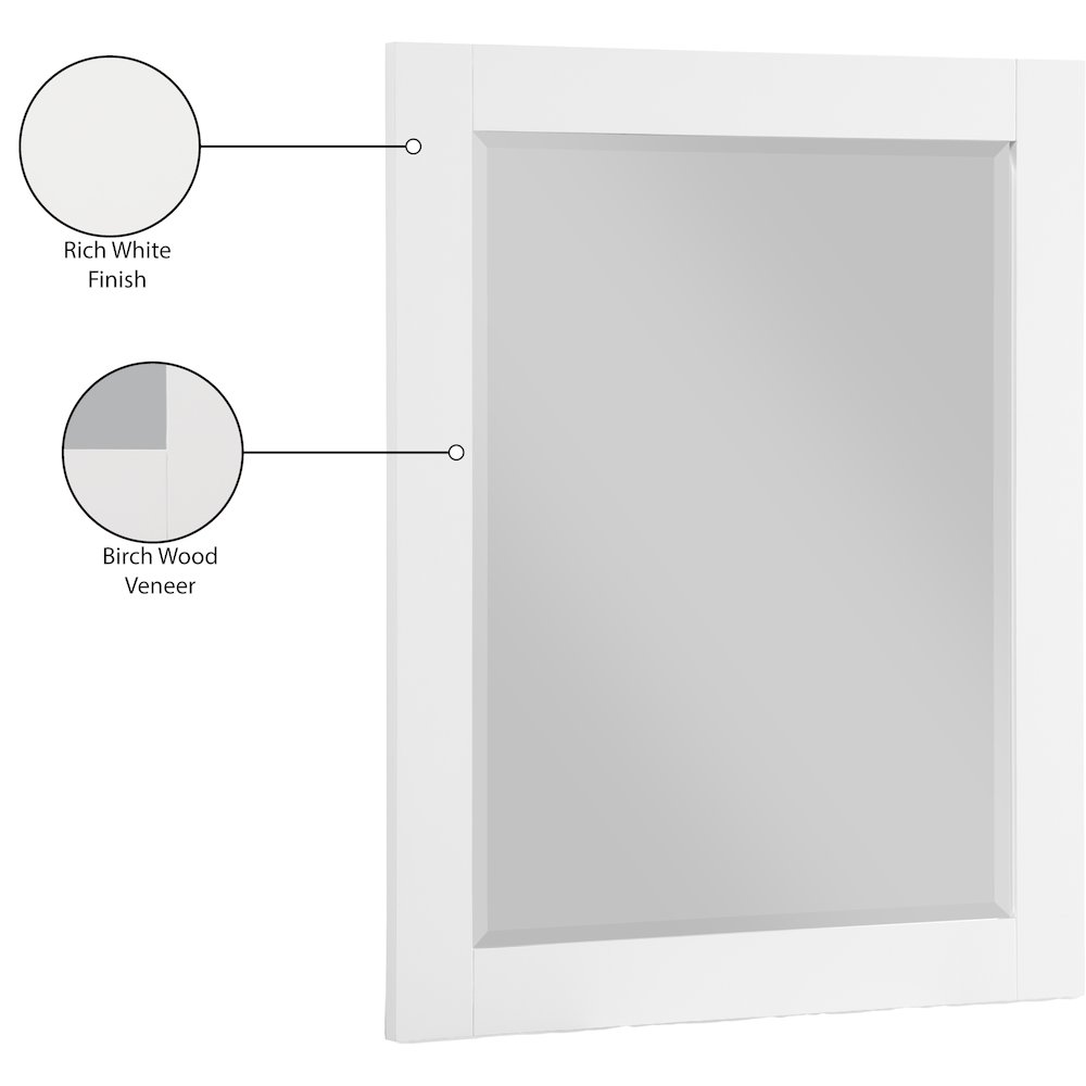 Monad White Mirror. Picture 8