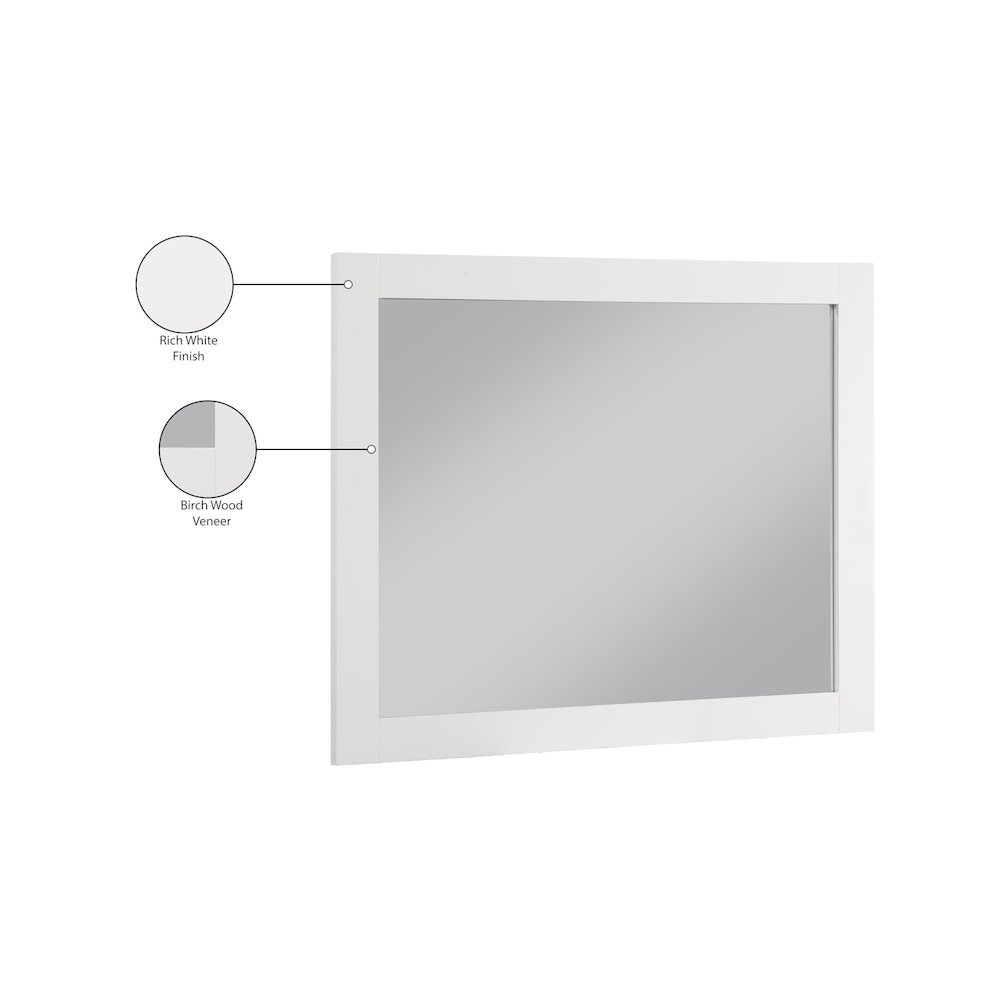 Monad White Mirror. Picture 8