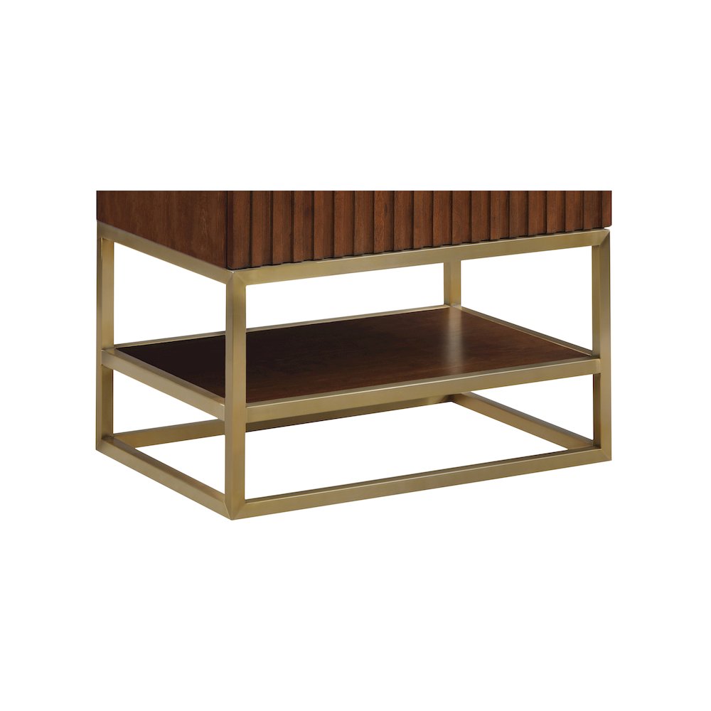 Monad Walnut Bathroom Vanity. Picture 9