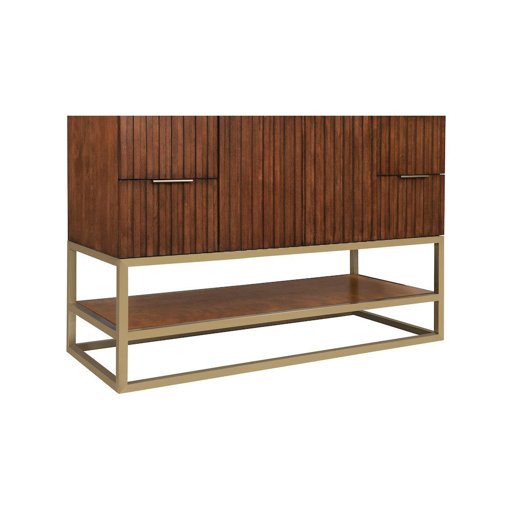 Monad Walnut Bathroom Vanity. Picture 9