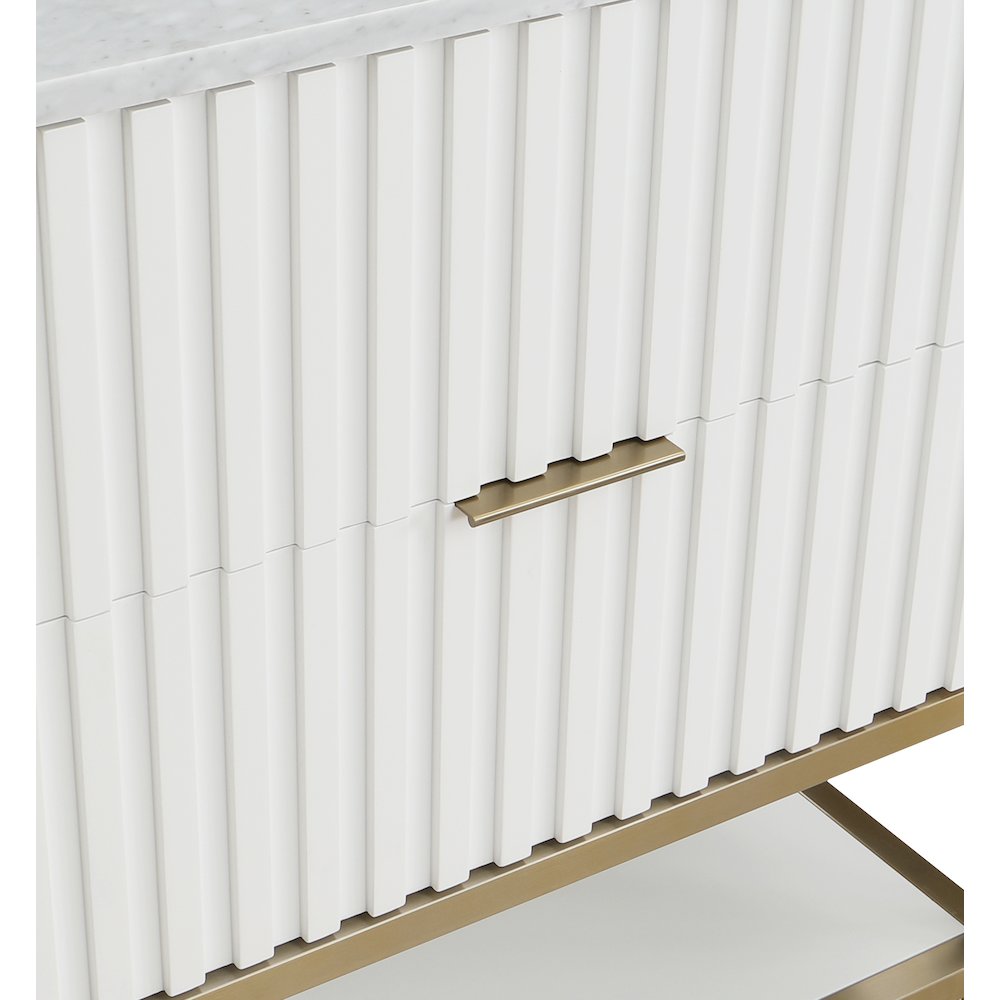 Monad White Bathroom Vanity. Picture 11