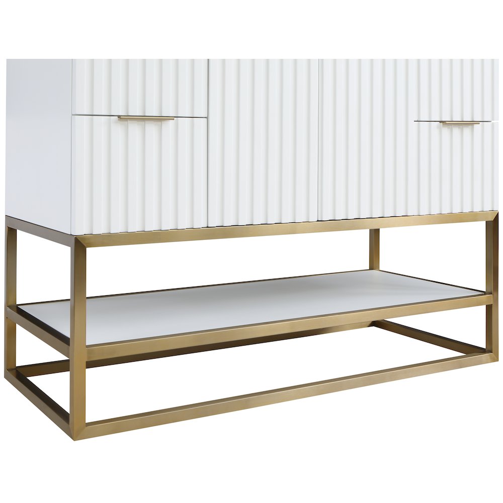 Monad White Bathroom Vanity. Picture 9
