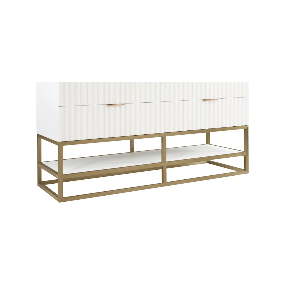 Monad White Bathroom Vanity. Picture 9