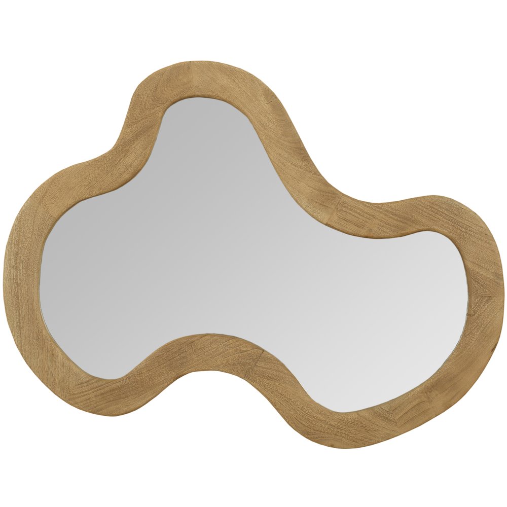 Oblique Oak Mirror. Picture 2