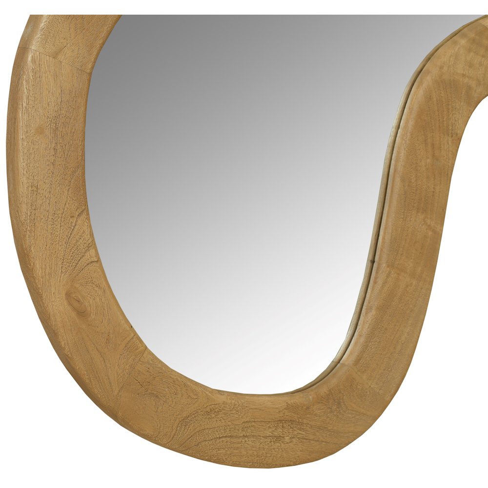 Oblique Oak Mirror. Picture 7