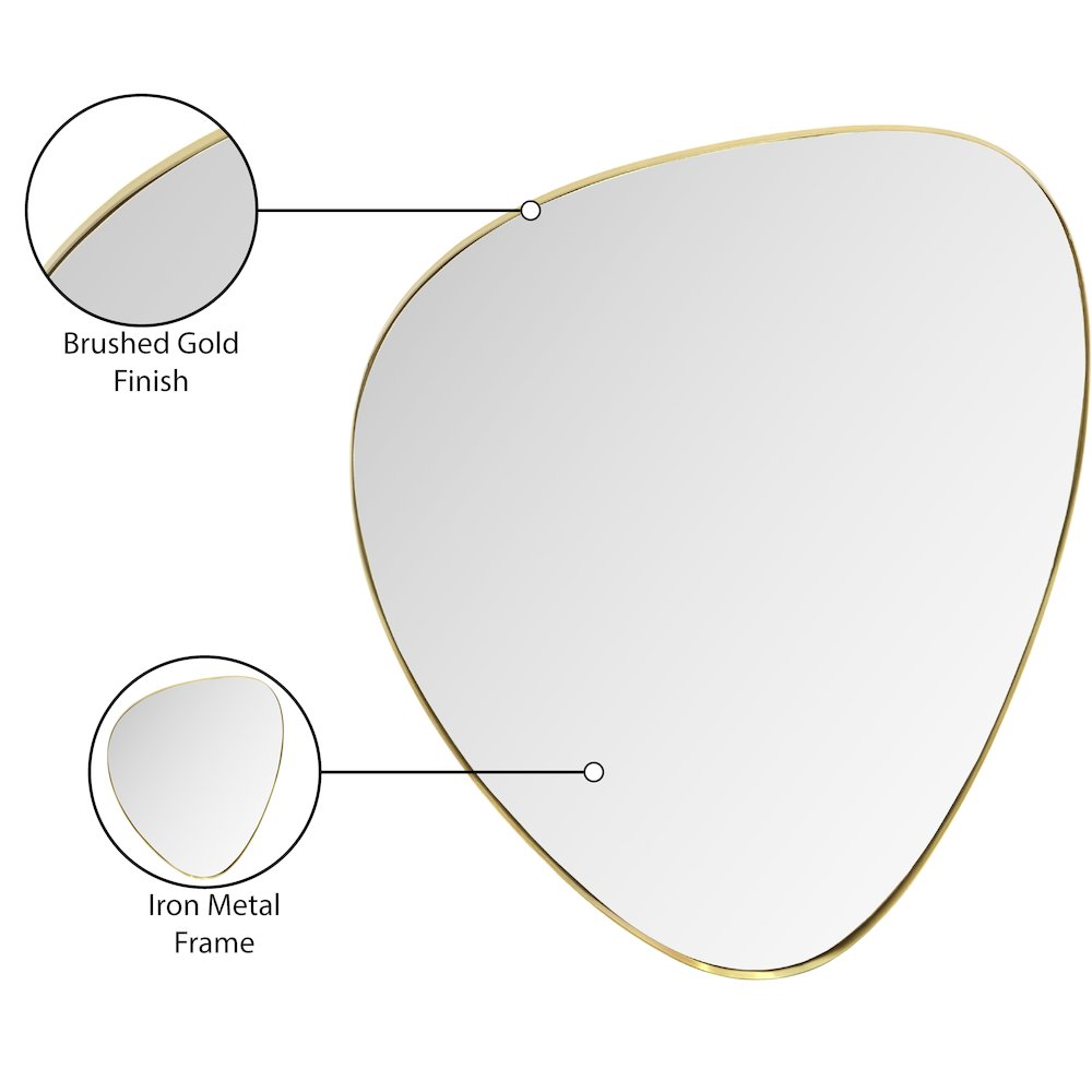 Finch Gold Mirror. Picture 7