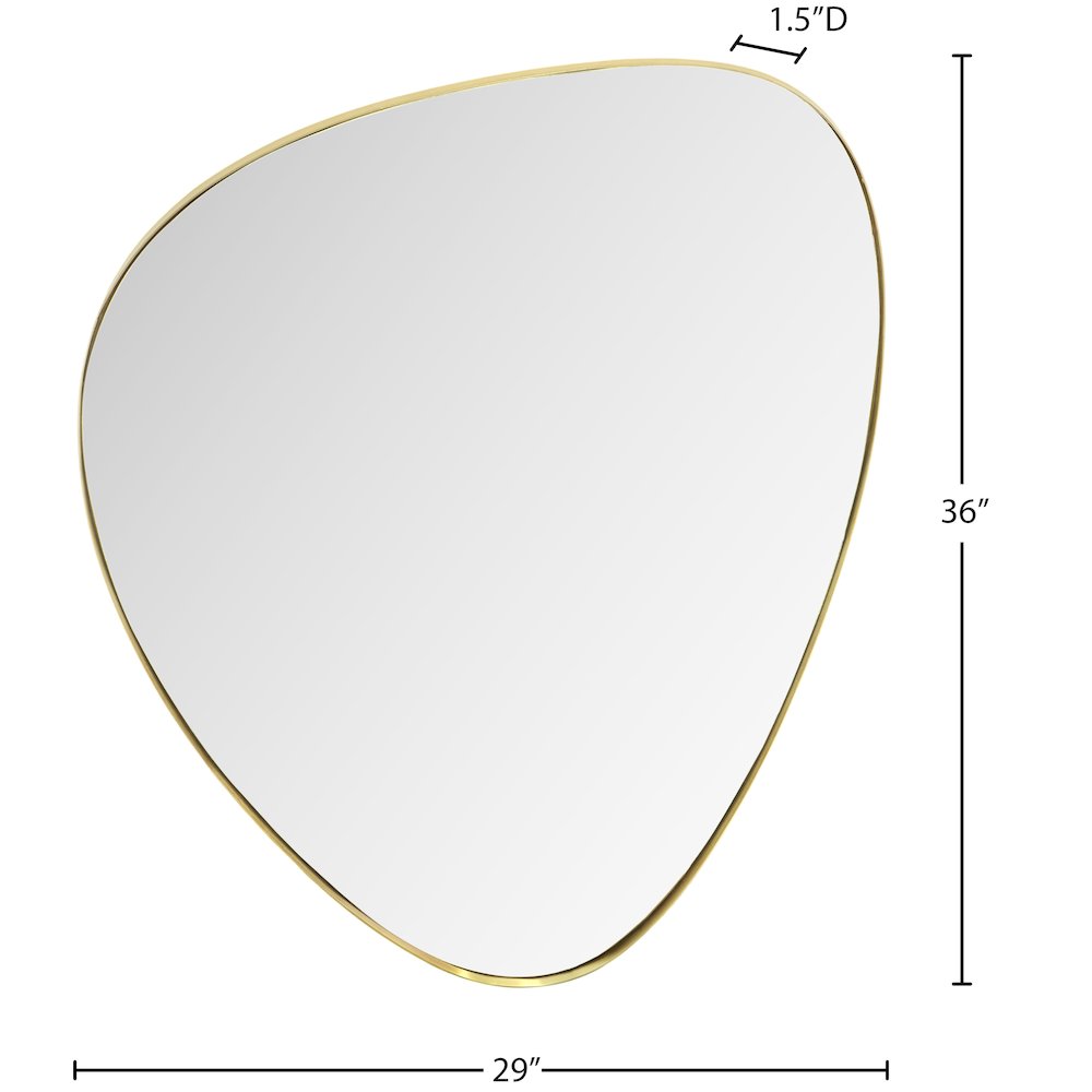Finch Gold Mirror. Picture 6