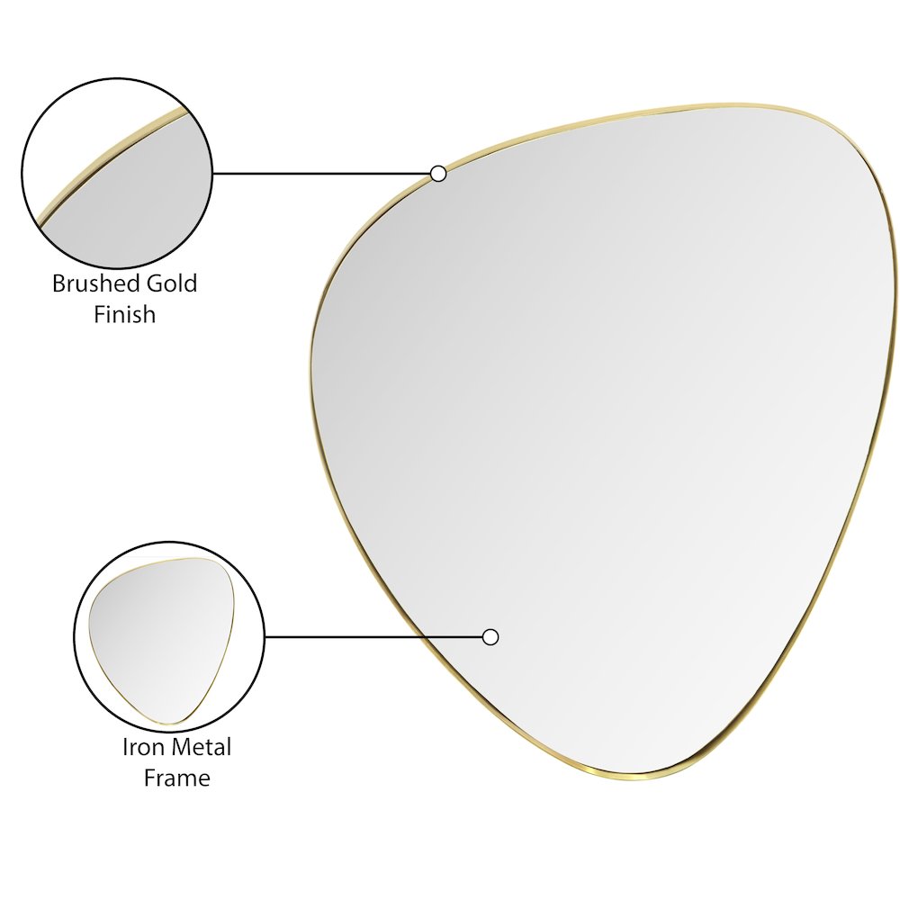 Finch Gold Mirror. Picture 7