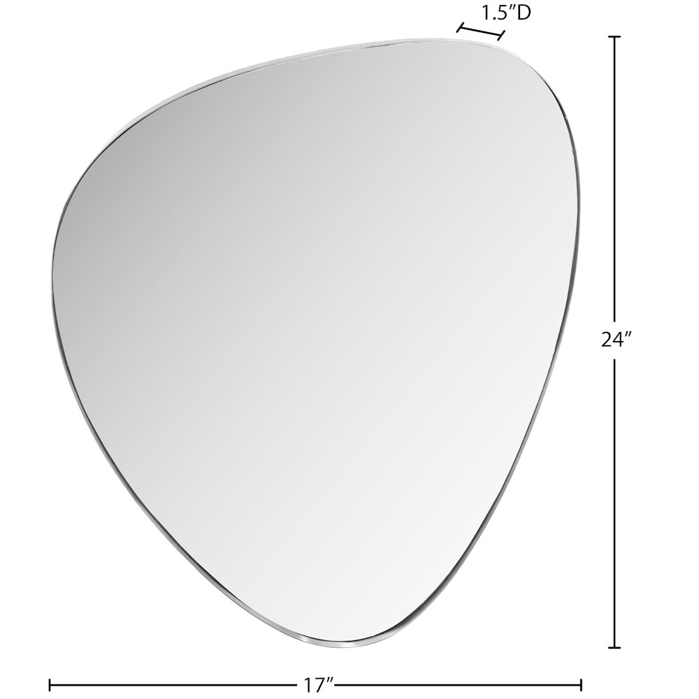 Finch Silver Mirror. Picture 6