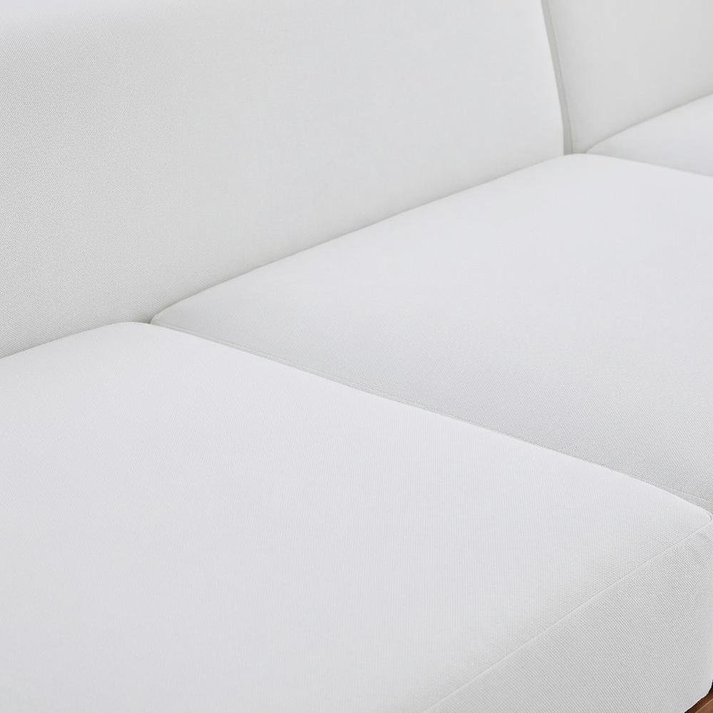 Contemporary White Fabric Outdoor Modular Sofa For Patio</S>. Picture 5