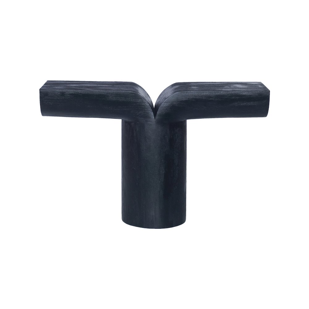 Tee Black Console Table. Picture 2