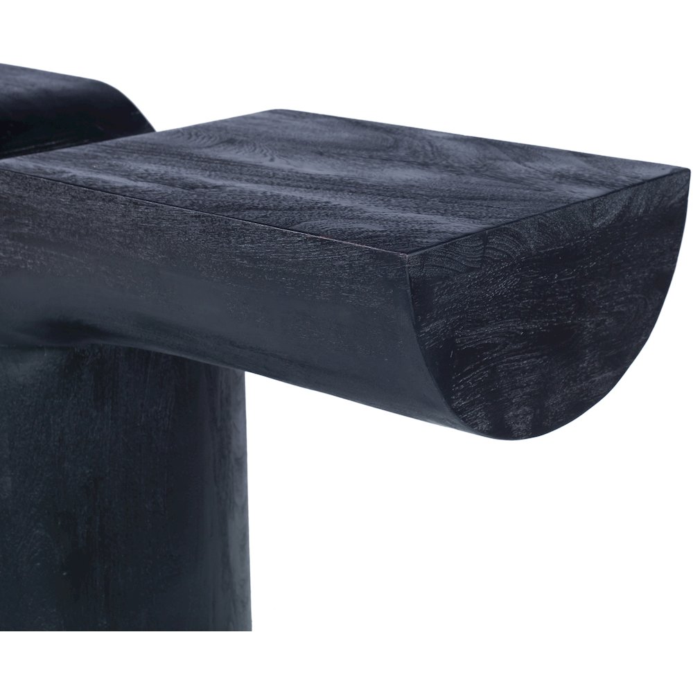 Tee Black Console Table. Picture 5