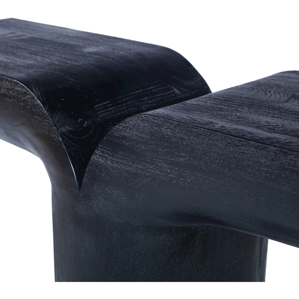 Tee Black Console Table. Picture 6