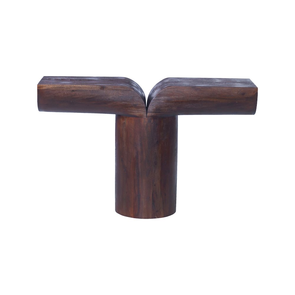 Tee Brown Console Table. Picture 2