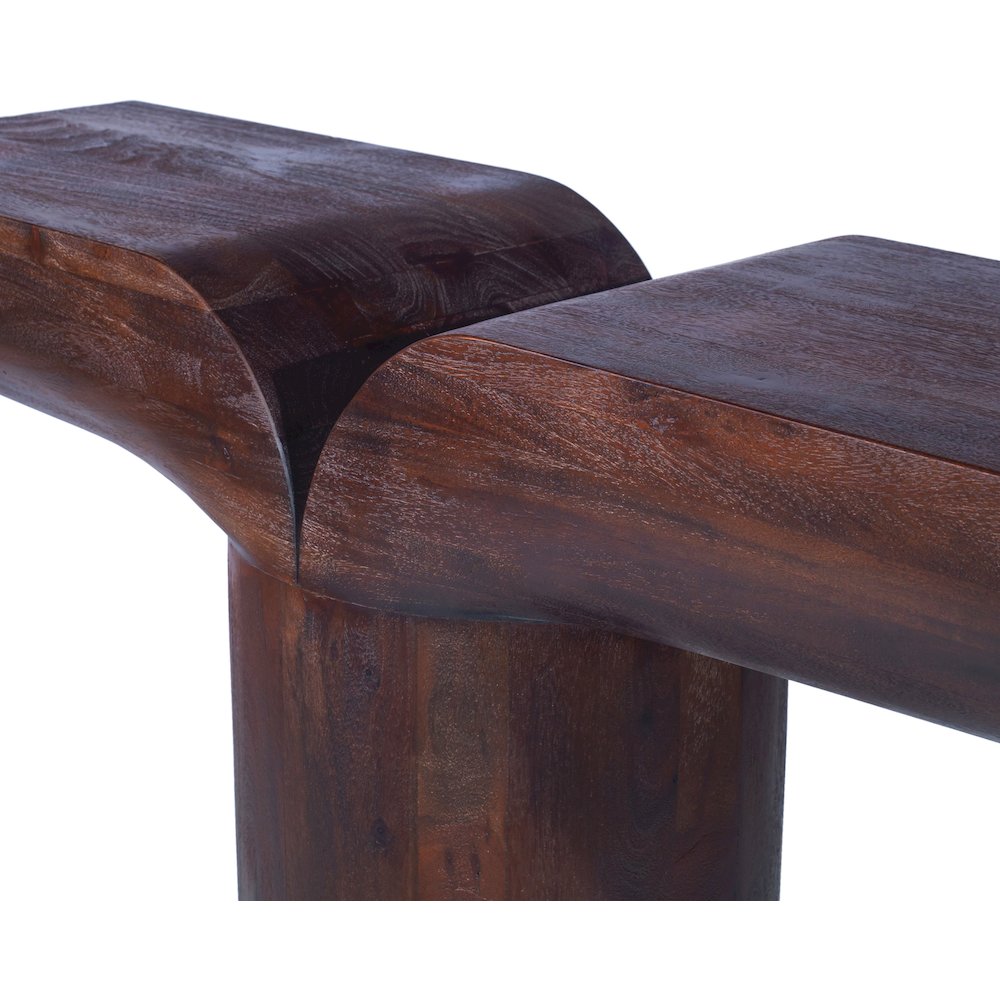 Tee Brown Console Table. Picture 6