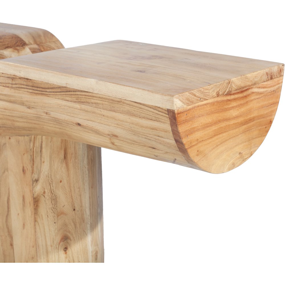 Tee Oak Console Table. Picture 4