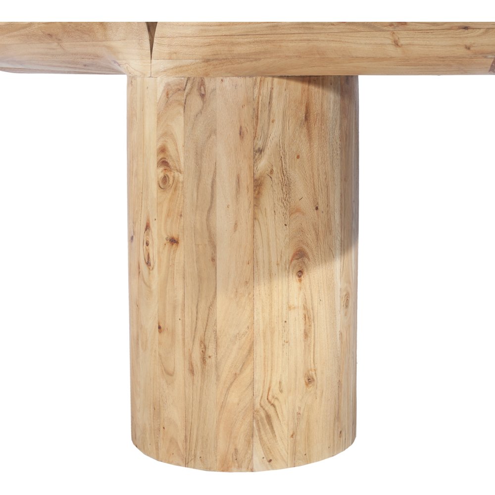 Tee Oak Console Table. Picture 5
