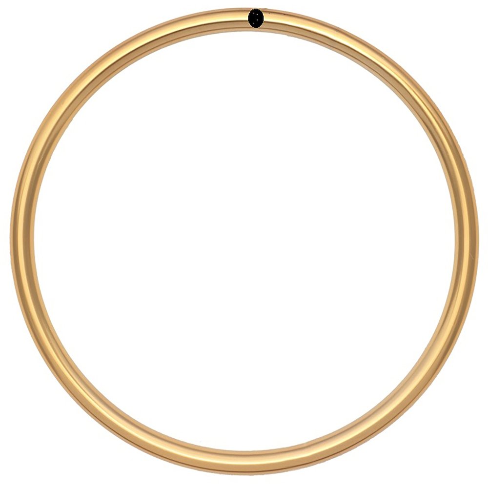 XOXO Gold Stainless Steel Wall Decor. Picture 3