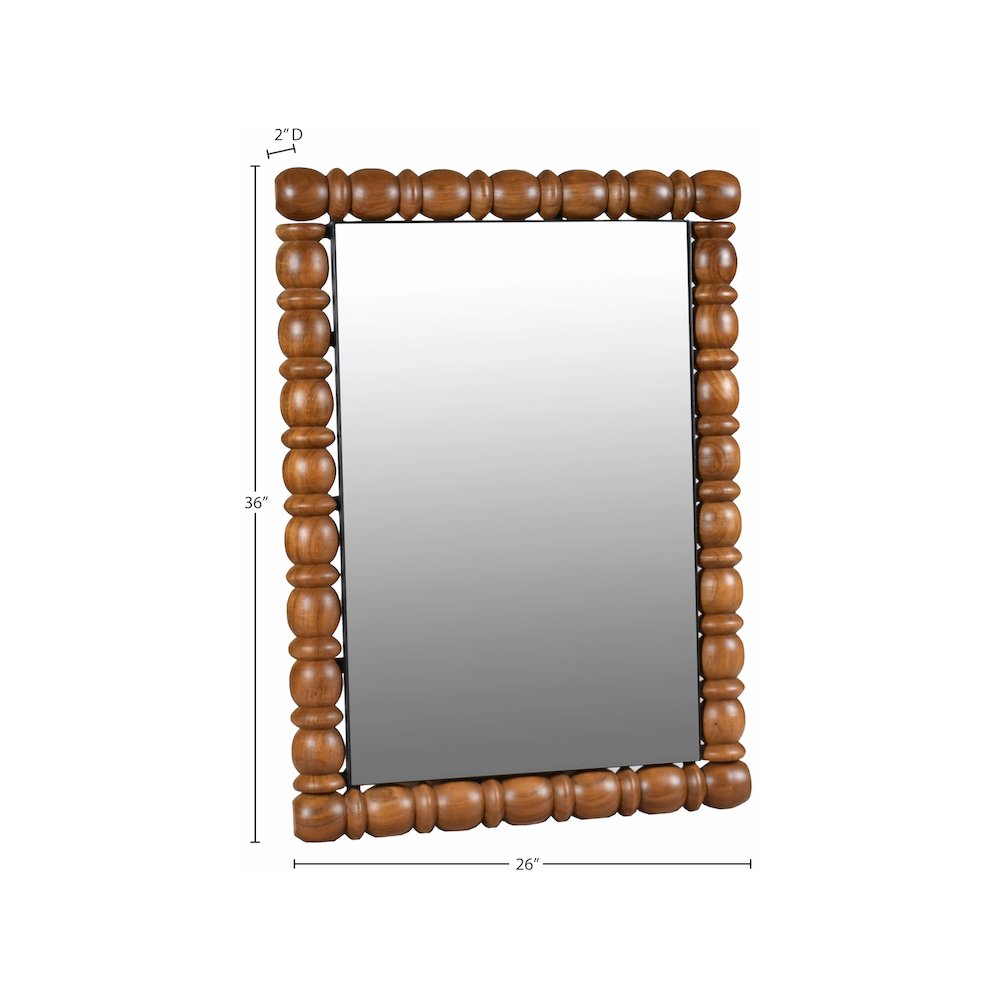 Aubrey Brown Mirror. Picture 7