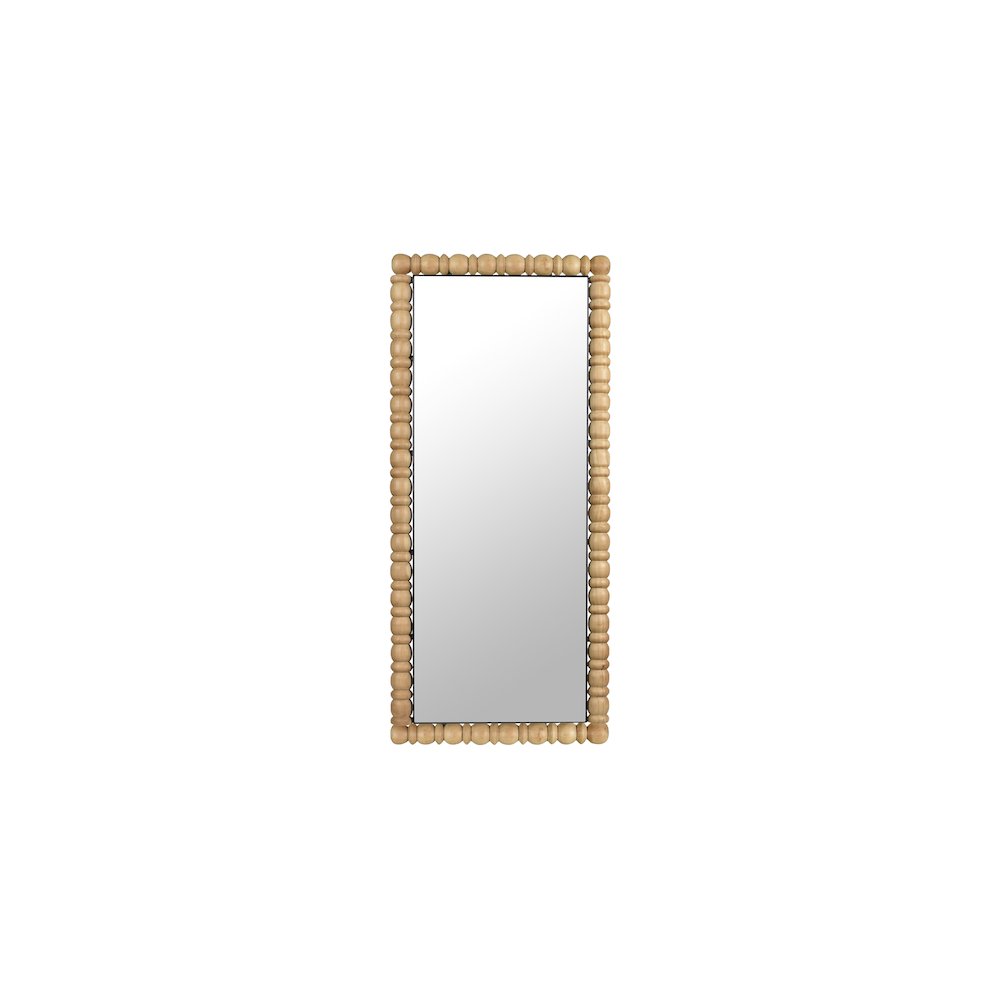 Aubrey Bleached Natural Oak Mirror. Picture 2