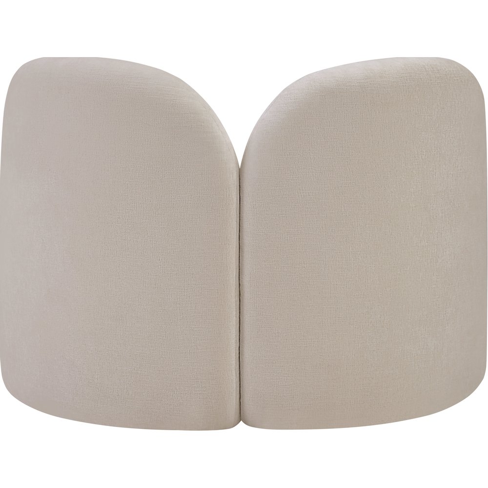 Daphne Beige Chenille Fabric Chair. Picture 6