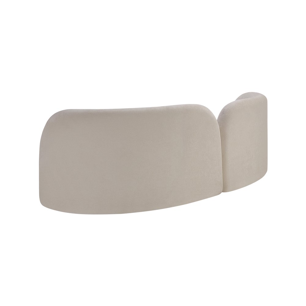 Daphne Beige Chenille Fabric Sofa. Picture 7