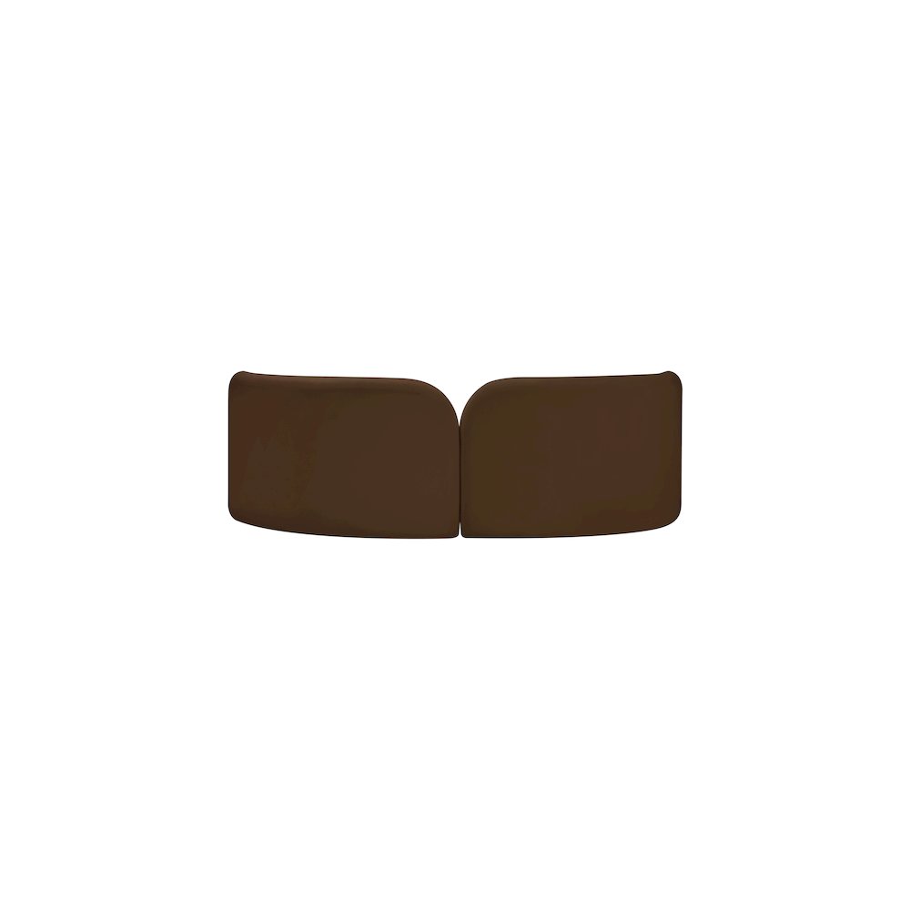 Daphne Brown Velvet Sofa. Picture 6