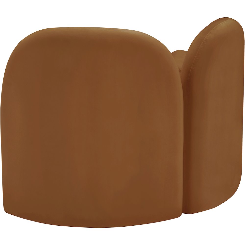 Daphne Saddle Velvet Chair. Picture 7