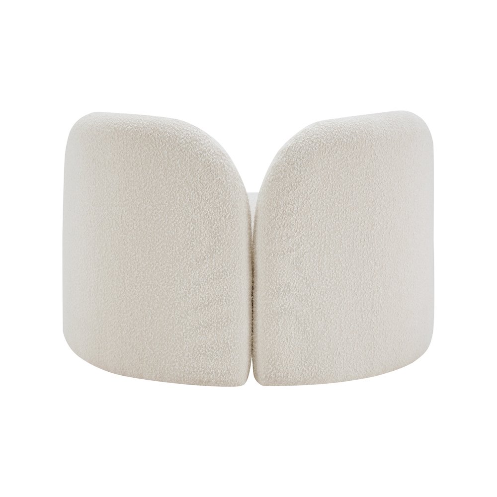 Daphne Cream Boucle Fabric Chair. Picture 6