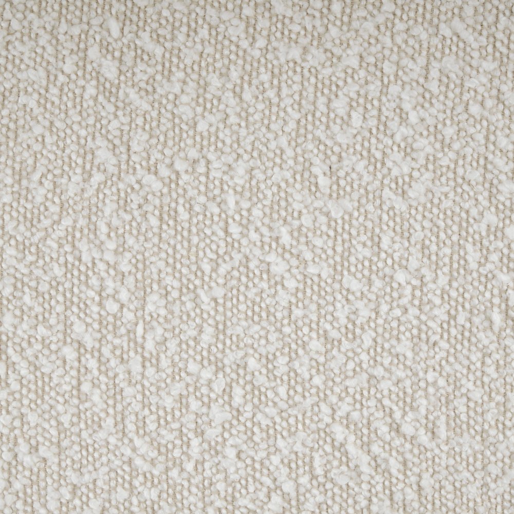 Daphne Cream Boucle Fabric Loveseat. Picture 13