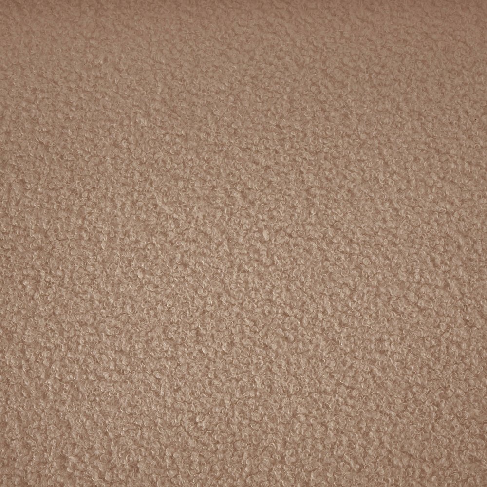 Bloom Beige Teddy Fabric Loveseat. Picture 12