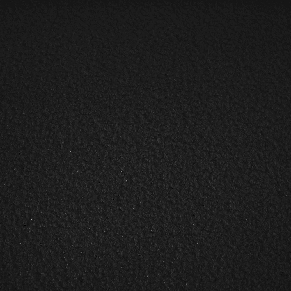 Bloom Black Teddy Fabric Loveseat. Picture 12