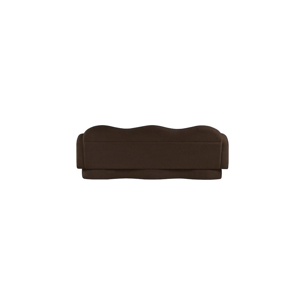 Bloom Brown Teddy Fabric Sofa. Picture 4