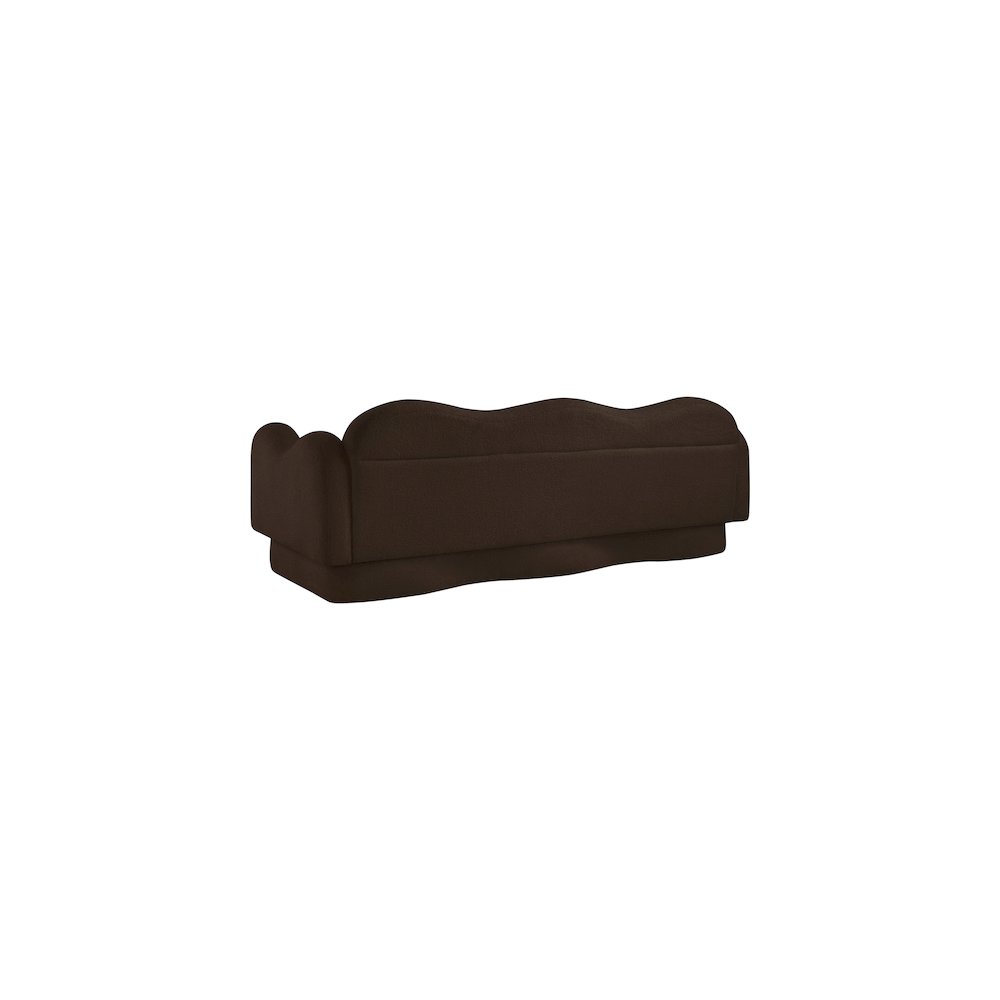 Bloom Brown Teddy Fabric Sofa. Picture 7