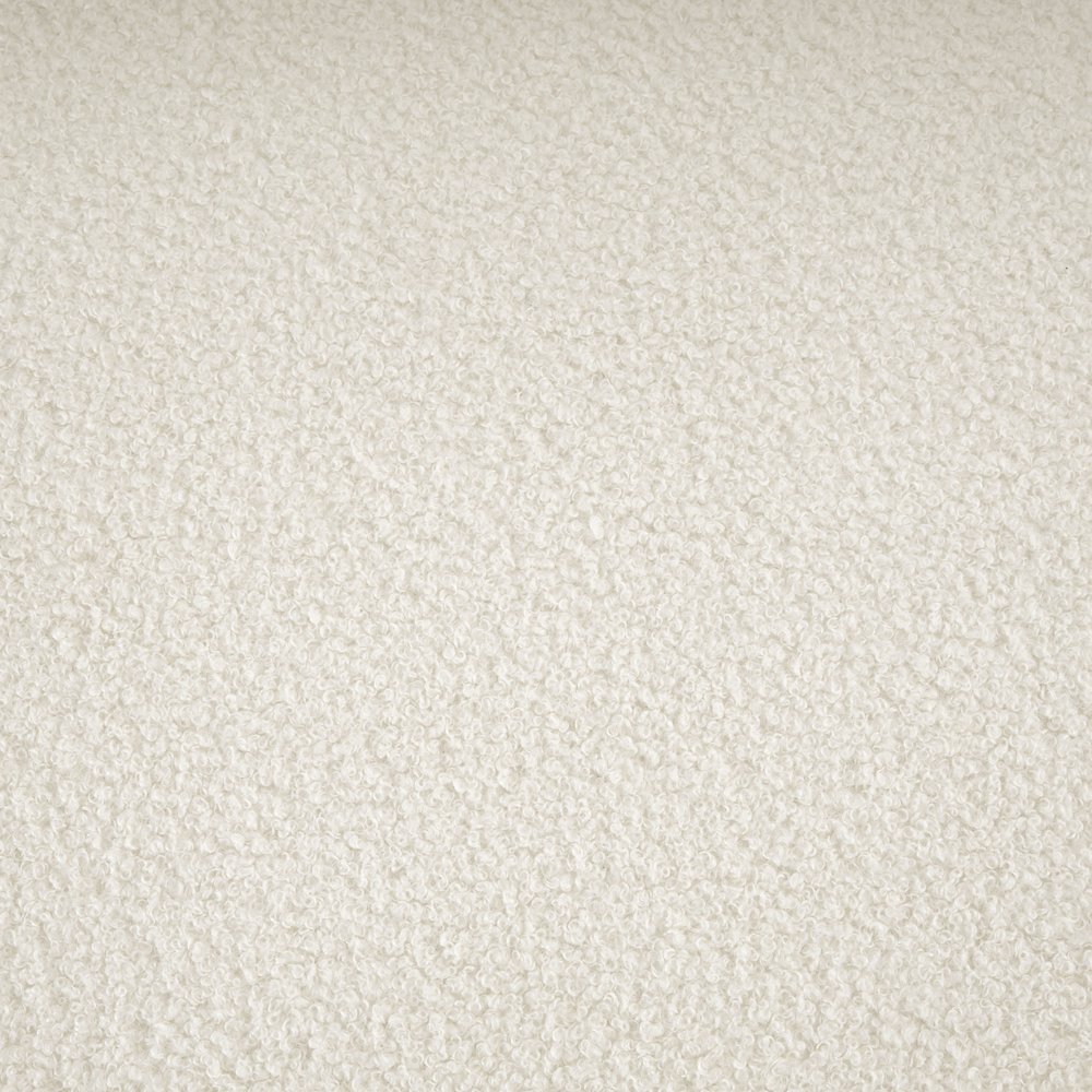 Bloom Cream Teddy Fabric Loveseat. Picture 12