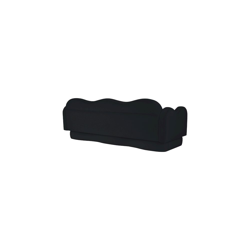 Bloom Black Velvet Sofa. Picture 6