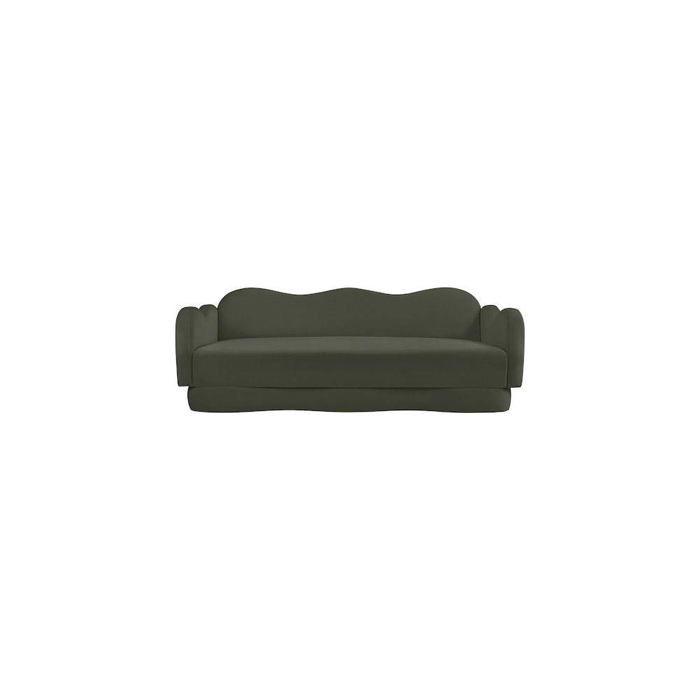 Bloom Green Velvet Sofa. Picture 2